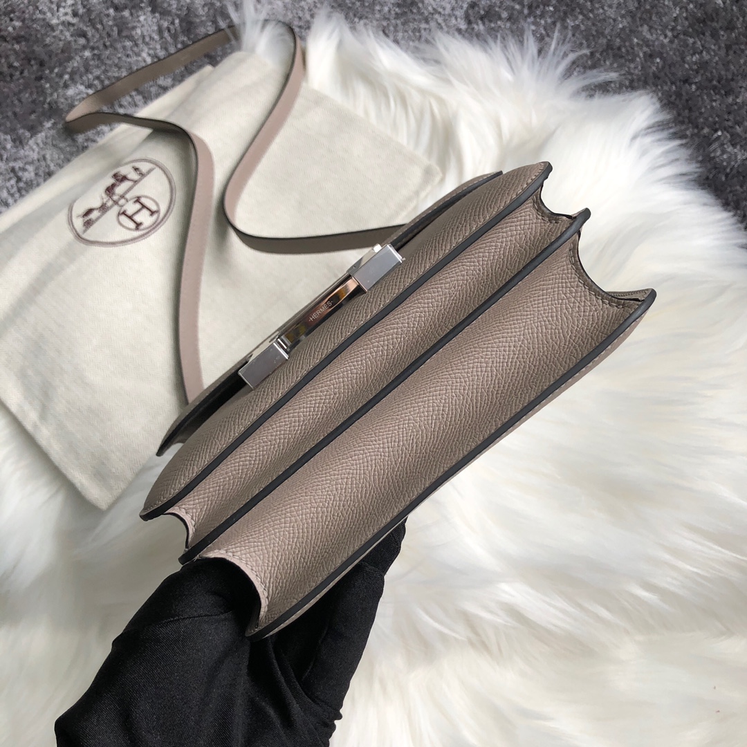 에르메스 콘스탄스18 그리스아스팔트 은장 앱송